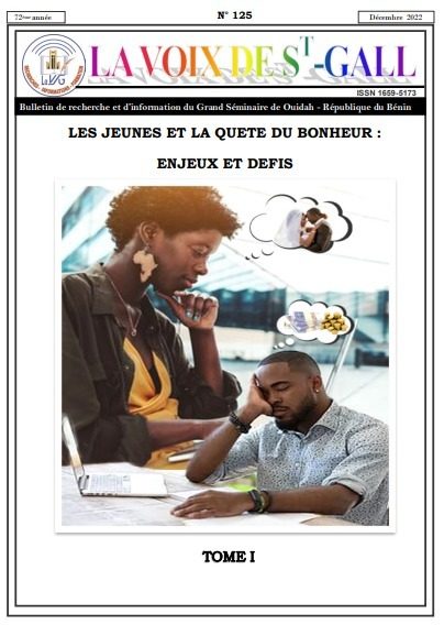 La Revue la Voix de St-Gall n°125 : Les jeunes et la question du bonheur (Tome 1)