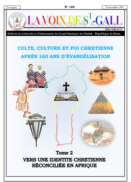 La Revue « La Voix de St-Gall » n°124 : Culte, culture et foi chrétienne. (Tome 2)